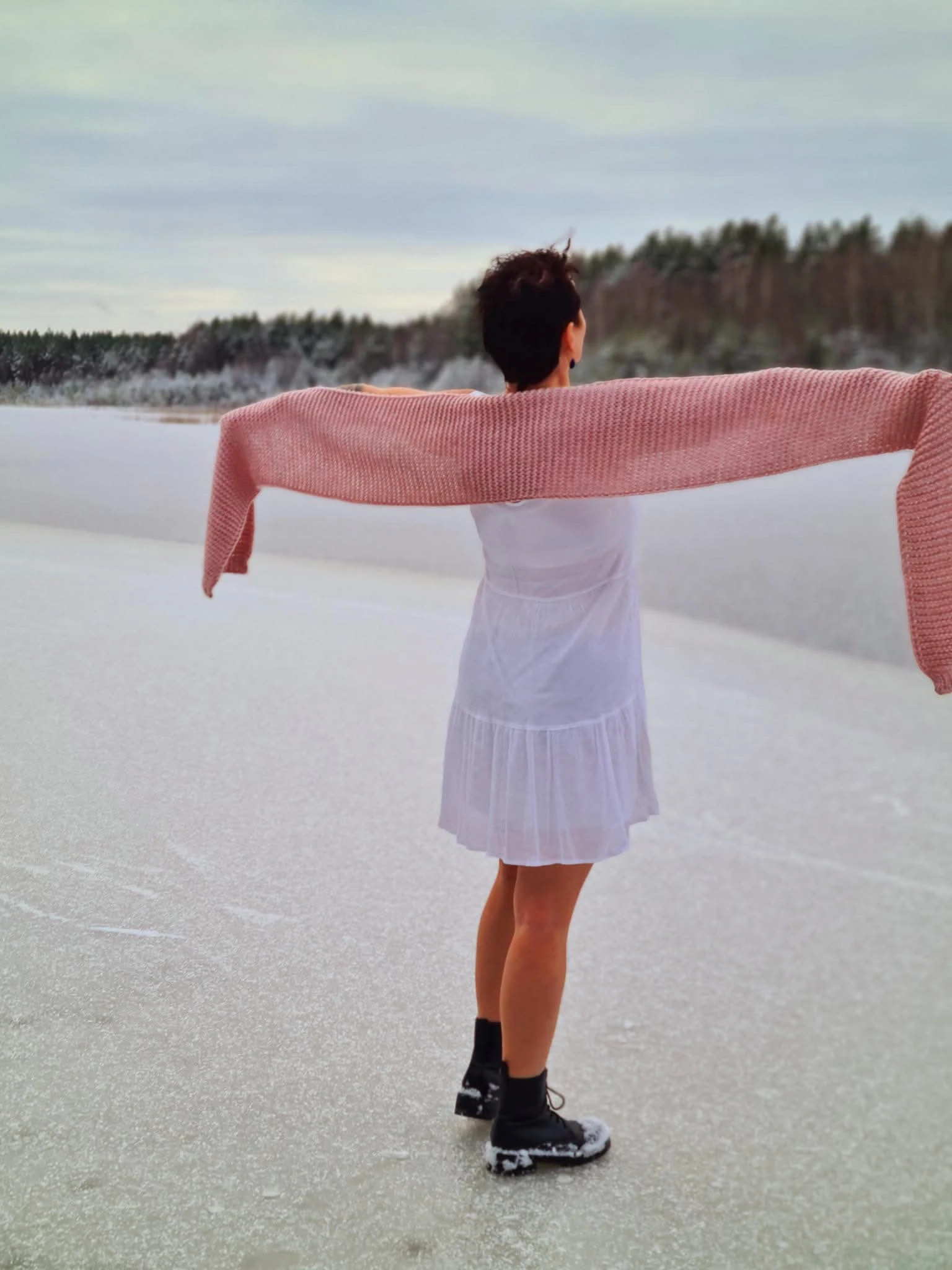 Aleksandra Drūteikaitė saulėlydyje - laisvė